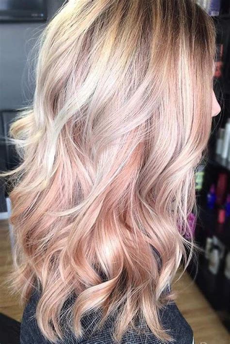 rose gold hair blonde blond rose pink ombre hair light pink hair blonde pink silver ombre