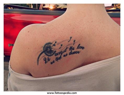 Well, i approve of it, but i have one word to say. we accept the love we think we deserve | Family quotes tattoos, Tattoo quotes for men, Cute ...