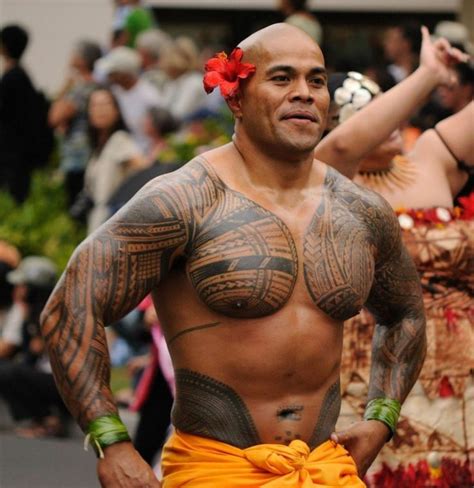 Samoan Hawaiian Tattoo Samoan Men Maori Tattoo
