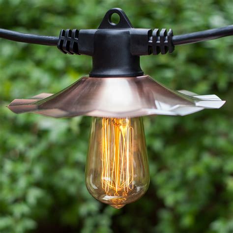 Patio Lights - Commercial Clear Patio String Lights, 7 BVA2125 E26
