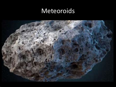 Comets Asteroids And Meteoroids
