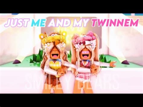 Me And My Twinnem Roblox Edit Miley And Riley Youtube