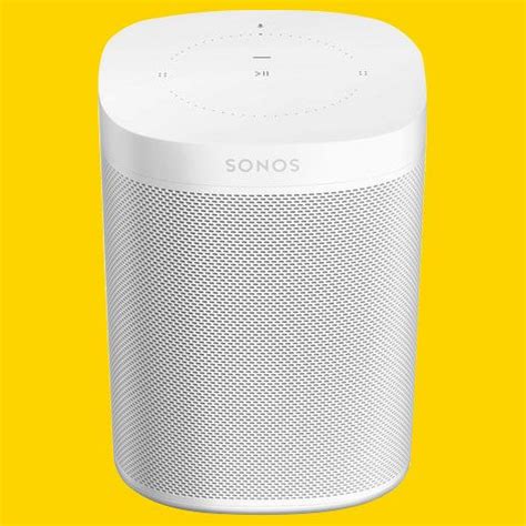 Sonos One Review A Smart Speaker That Actually Sounds Great