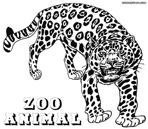 Zoo Animals Coloring Pages Coloring Pages To Download And Print