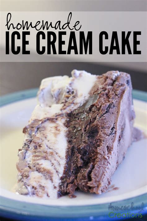 Homemade Ice Cream Cake Recipe