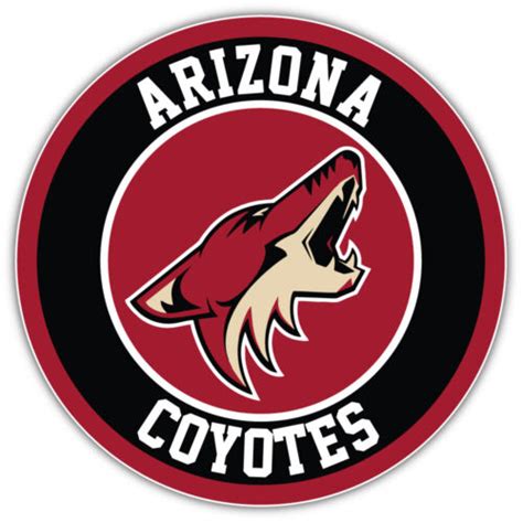 Arizona Coyotes Logo Nhl Sport Car Bumper Sticker Decal Sizes Ebay