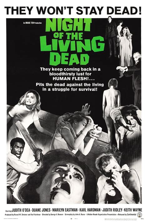 Night Of The Living Dead 1968 Posters — The Movie Database Tmdb