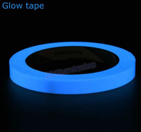 Glow In The Dark Adhesive Strip Vinyl Neon Tape Photoluminescent