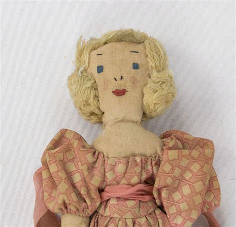 1930s Edith Flack Ackley Cloth Doll All Original Soft Dolls Doll
