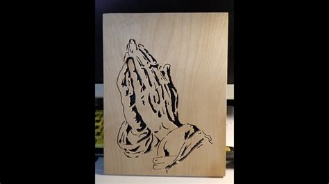 Praying Hands Scroll Saw Pattern