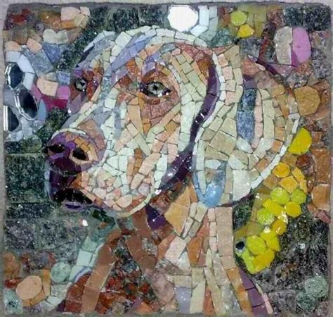 Pin On Mosaics Dogs