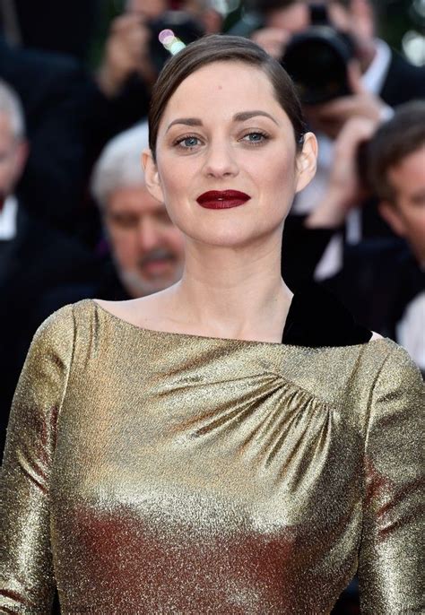 Flawless Marion Cotillard Wearing Dior Golden Gown At The “from The