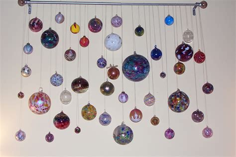 My Collection Of Glass Art Balls Displayed Art Glass Ornaments Glass Balls Display Blown
