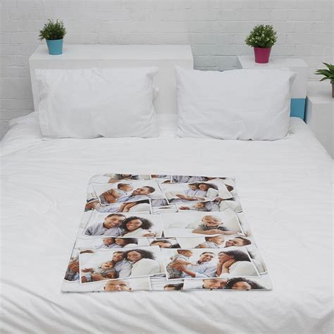 Photo Collage Blanket Collage Blankets Picture Collage Blanket Uk