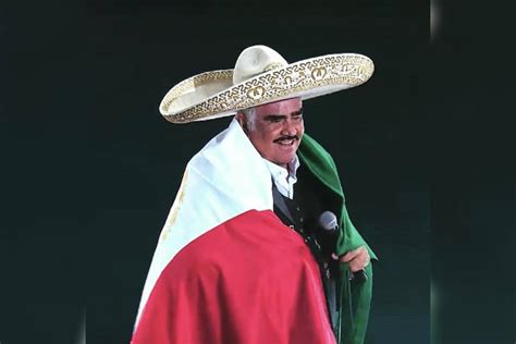 ¡viva Mi México Querido Vicente Fernández Manda Mensaje 24 Horas