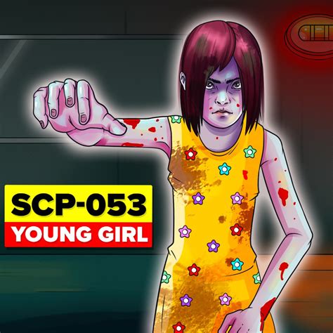 Scp 053 Young Girl Scp Animation Scp 053 Is An Euclid Class