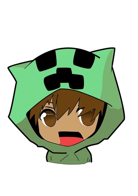 Chibi Creeper Hoodie Minecraft Project