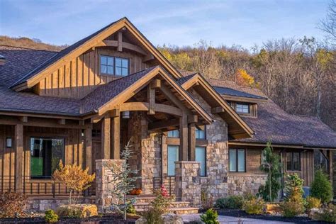 25 Rustic Style Homes Exterior And Interior Examples And Ideas Photos