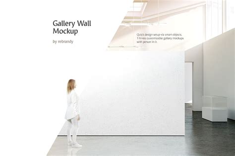 Gallery Wall Mockup | Creative Photoshop Templates ~ Creative Market