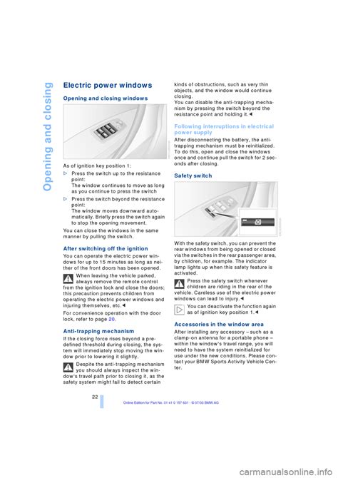From car windscreen covers to dash cams, we've rounded up the best products on the market. BMW X3 3.0I 2004 E83 Owner's Guide (132 Pages)