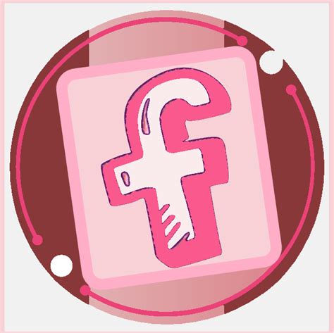 Pink Facebook Logo Download For Your Social Media Projects