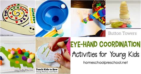 9 Eye Hand Coordination Activities For Tots And Preschoolers