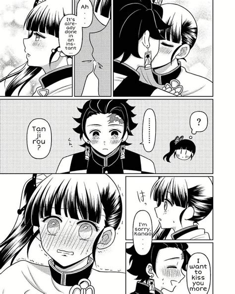 Kimetsu No Yaiba {comics And Doujinshis} Pt 2 English Tanjirou X Kanao {kiss} Anime Demon