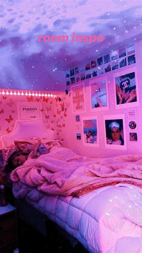 Indie aesthetic room inspiration tiktoks | how to make your room indie+indie room diys. Tik Tok Bedroom Inspo in 2020 | Neon room, Neon bedroom ...