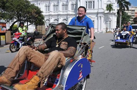 This thought pops into my head probably once a week. I didn't know Busta Rhymes was in Penang : malaysia