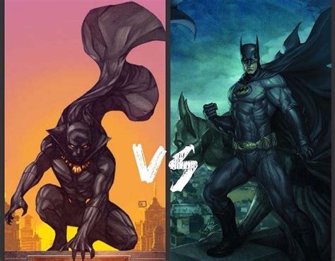 Batman Vs Black Panther Comics Amino