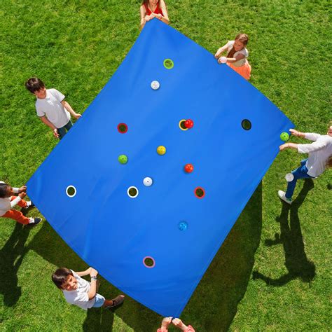 Buy Kathfly Hole Tarp Team Building Game 98 x 70 Inches Learning Fun