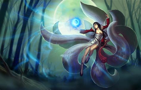 Ahri Classic Skin Unknown League Of Legends Wallpapers
