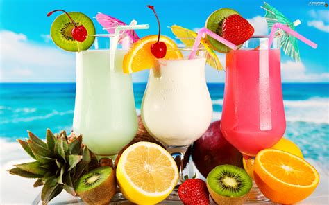 Summer Color Drinks For Desktop Wallpapers 2560x1600