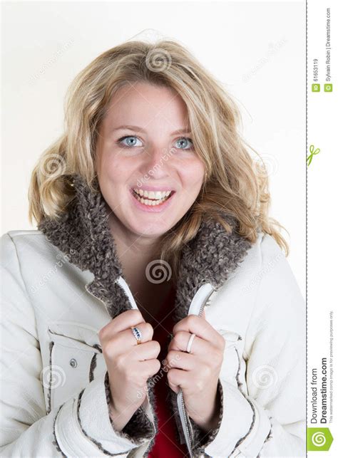 sensual blonde girl with blue eyes stock image image of fresh model 61653119