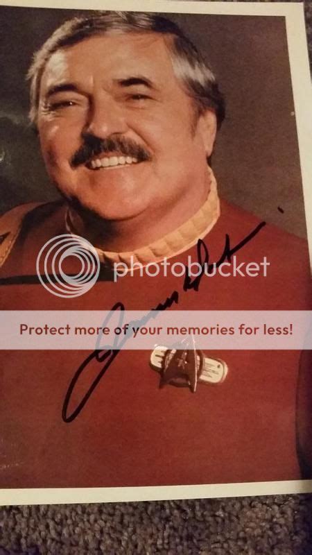 Is My James Doohan Autograph Authentic The Trek Bbs