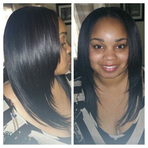 Full Sew In With Minimal Leaveout Full Sew In Sewing