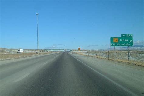 Wyoming Aaroads Interstate 80 Eastbound Carbon County