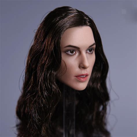 16 Scale Female Head Sculpt Model For 12 Ht Action Figures Ebay