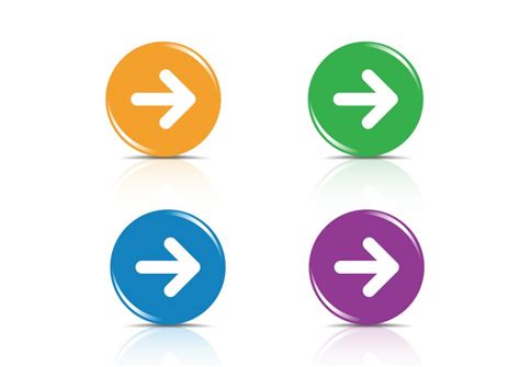 Arrow Buttons Download Free Vector Illustration