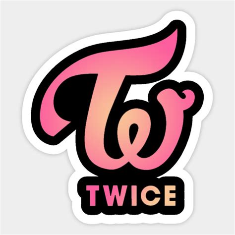 A collection of the top 21 twice logo wallpapers and backgrounds available for download for free. Twice logo - Twice - Sticker | TeePublic