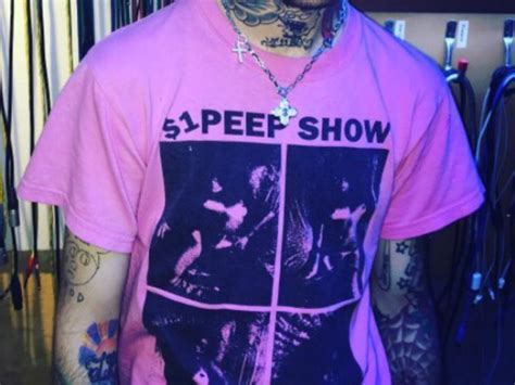 Shirt Lil Peep Ilovelilpeep Pink Peep Rip Cute Grunge Emo