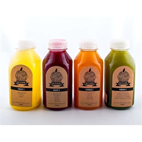 Organic Cold Pressed Juice Catering From Jones The Grocer Uk