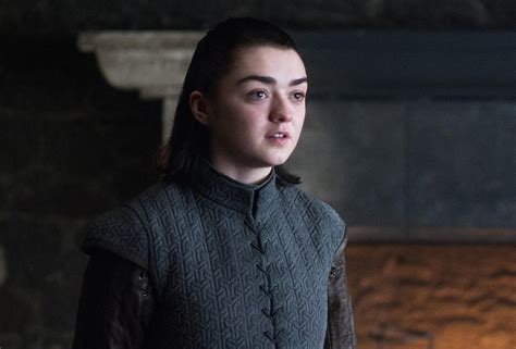 Game Of Thrones Maisie Williams Admits She Was Surprised By Aryas