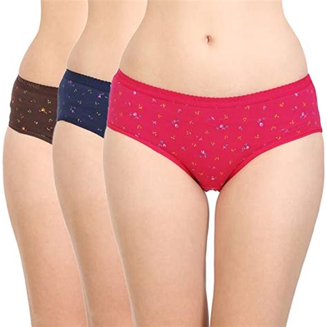 Buy Bodycare Womens Cotton Panties Pack Of 3 4000 Scolor May Vary32 At
