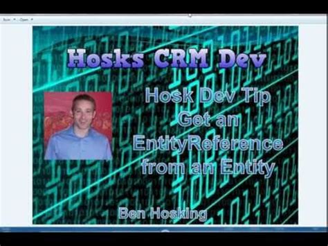 Hosk CRM Dev Tip Get EntityReference From Entity Hosk S Dynamic Blog