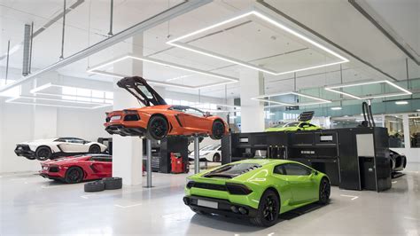 Lamborghini Opens Epic Showroom In Dubai Biggest In The World