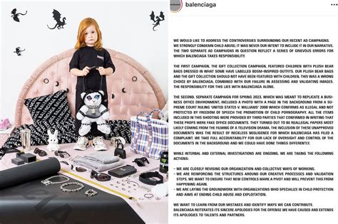 Balenciaga Addresses Controversial Ad Campaign
