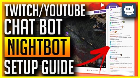 how to use nightbot twitch and youtube twitch youtube setup youtube