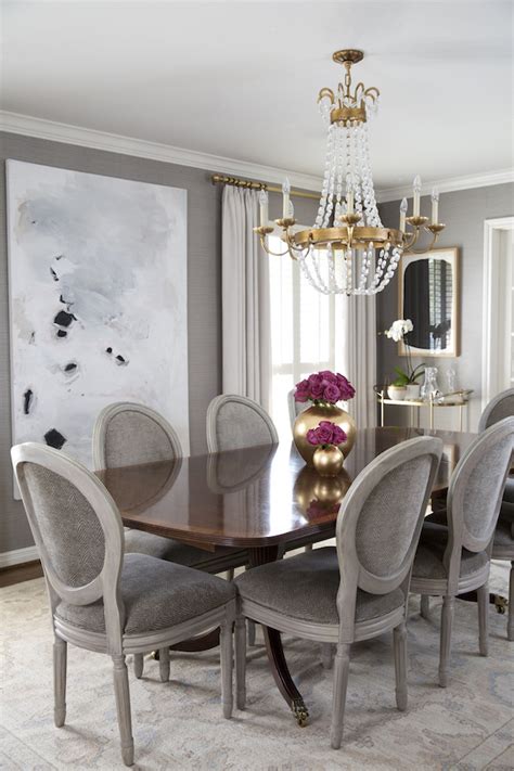 Pair iconic modern dining tables with signature side chairs. HOME TOUR: DINING ROOM - HOUSE of HARPER HOUSE of HARPER