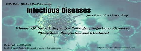 16th Euro Global Conference On Infectious Diseases Conference2go